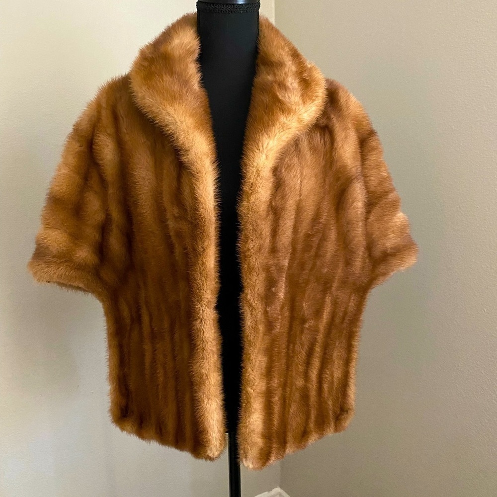 Elegant Brown Fur Jacket